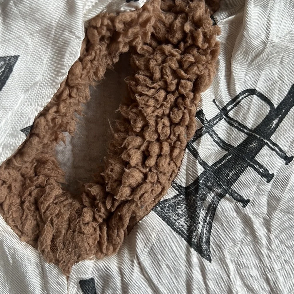 Bobo choses Fleece Teddy vest - brown 1y